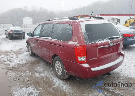 2012 Kia Sedona Lx из США, поврежденный, VIN KNDMG4C71C6447919